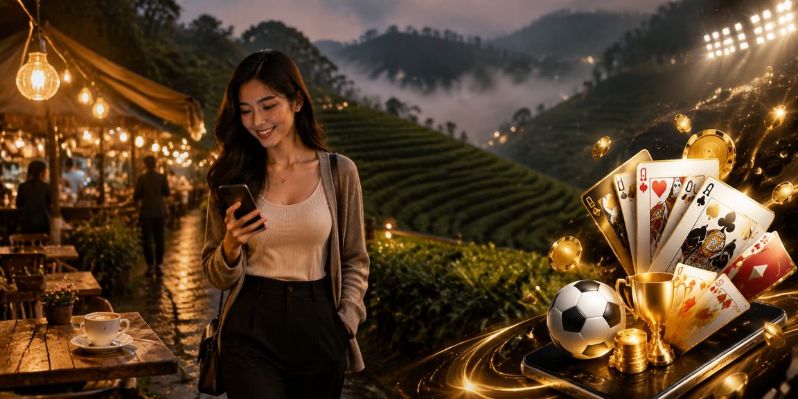 Paparan permainan kad Malaysia dalam suasana taruhan yang meriah dan bersemangat
